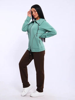 Костюм Натали 19131 кофта и брюки из футера  фото 27