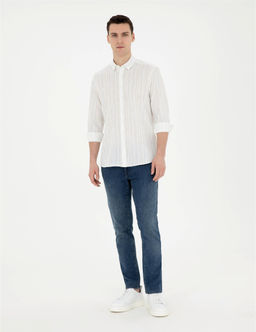 Limon Regular Fit Uzun Kollu G_mlek - Pierre cardin фото 4