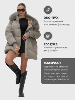 Куртка зимняя с мехом Бренд: Visdeer  фото 17