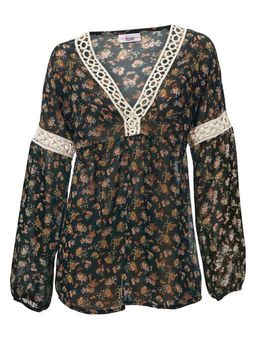 Блузка, черно-пестрая - Ashley brooke фото 2