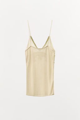KNIT TOP WITH MATCHING LACE - Zara фото 5