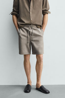 BERMUDA REGULAR FIT CONFORT / Khaki claro - Zara фото 10