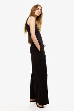 Pantal?n de algod?n con cord?n de ajuste - H&m фото 5