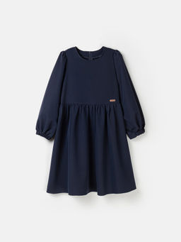 Платье Темно-синее 7+