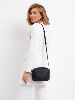 Женская кожаная сумка Richet 2611LN 664 Черный(s)