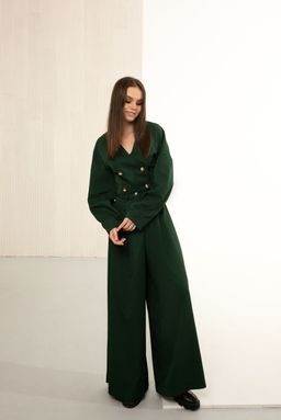 Брюки AURA 4056-164 изумруд