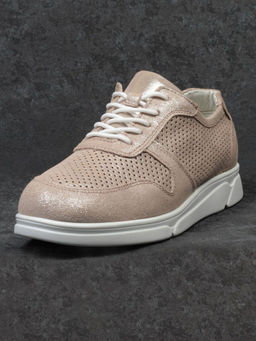 05-FEE01-2P BEIGE Кроссовки (нубук) - Фабричный китай фото 7