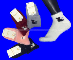 Цена за 10 шт. ПриветBS термоноски женские АНГОРА НОРКА "Кошечка" арт. 2680