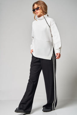 Костюм LAIKONY 483 белый+ черный