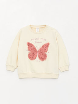 Bask?l? Bisiklet Yaka K?z Bebek Tak?m - Waikiki фото 2