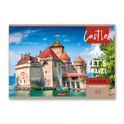 Светоч Альбом для рисования 100 г/м2 A4 29 х 20.5 см 40 л. на скобе 10 шт. 40АЛСК4_000232 Замки