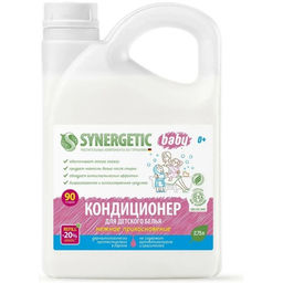 Кондиционер-ополаскиватель SYNERGETIC Нежное прикосновение, для детского белья, 2,75 л