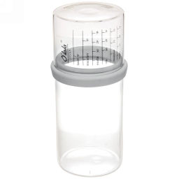 Банка для продуктов стеклянная 850мл "Olala" с мерный стаканом