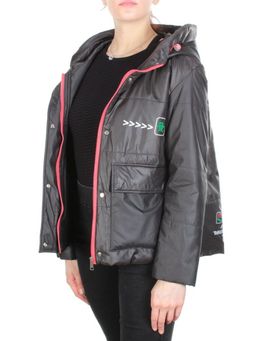 005 BLACK Куртка демисезонная женская (100 гр. синтепон) - Fashion фото 7