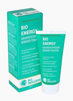 Биоэнергетический дневной гель-крем - Bio energy, 50 мл, "All Inclusive"
