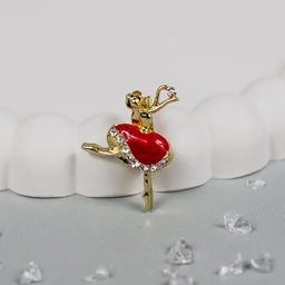 Брошь Арт. 3-3664-Y Брошь Арт. 3-3664-Y