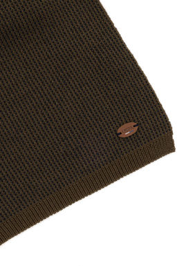 Мужской комплект из коричневого берета с шарфом Неожиданная скидка в корзине - U.s. polo assn фото 4