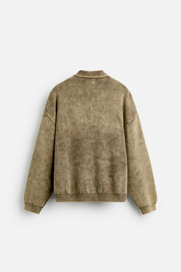 GARMENT-DYED POLO SHIRT - Zara фото 16