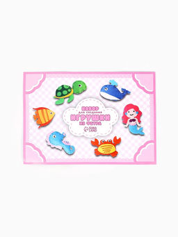 Набор для создания игрушки из фетра "Морские жители", набор 6 шт.