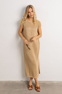 SS-2641 платье женское бежевый - Mozart фото 7