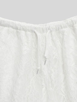 ACOOLA / Брюки детские для девочек Liam белый  фото 5