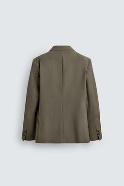 BLAZER CRUZADA TRAJE / Verde - Zara фото 8