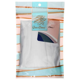 Купальник гимнастический Grace Dance, с коротким рукавом, р. 34, цвет белый  фото 8