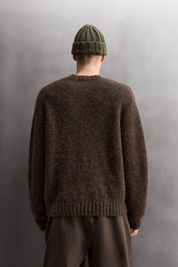 TEXTURED WOOL JUMPER - Zara фото 3