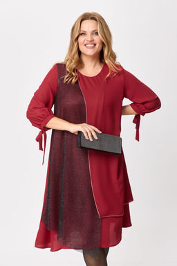 Платье Michel Chic 2149 красный  фото 8