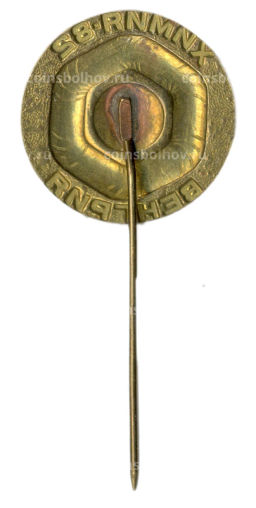 Значок Выставка  Венгрия  Химия -82