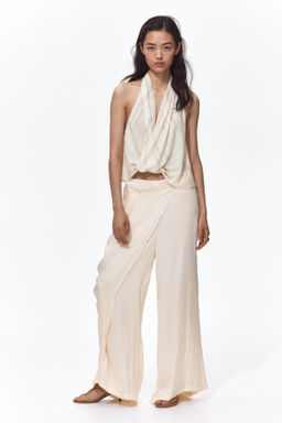 Top halter con detalle girado - H&m фото 7