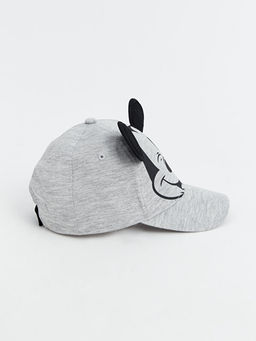 Mickey Mouse Bask?l? Erkek ?ocuk Kep ?apka - Waikiki фото 3