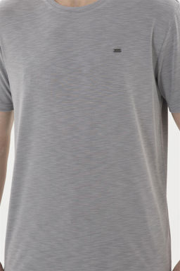 Мужская темно-серая базовая футболка - U.s. polo assn фото 6