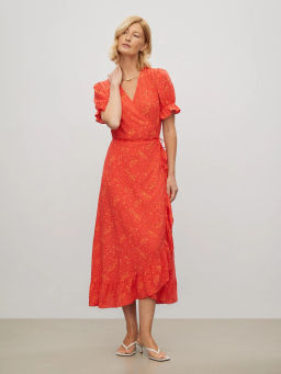 ЕМКА / Платье на запахе