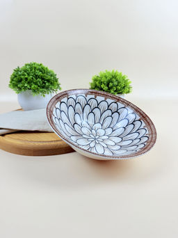 Цена за 2 шт. Салатник Lavenir "Нимфея" 610 мл, 17,5 см, 7" сгк7-5017 гладкий край фарфор 00104173