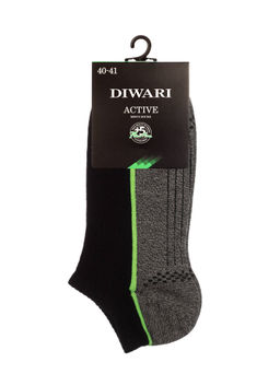 Цена за 2 пары. Носки мужские DIWARI ACTIVE (ультракороткие) - Conte elegant фото 2