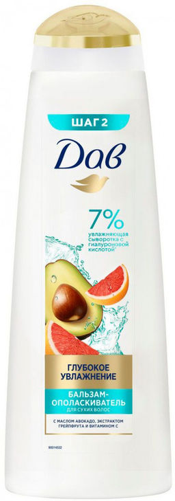 ДАВ д/волос шампунь 380мл Глубокое увлажнение