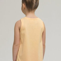 PELICAN, майка для девочек, Желтый  фото 5