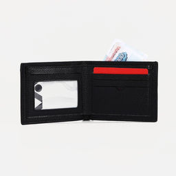 Портмоне для купюр, для карт, цвет чёрный - Simaland фото 4