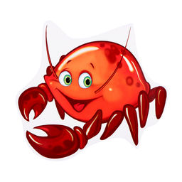 Набор для оформления «Весёлые морские обитатели», 10 деталей, 14.5×14.5 см