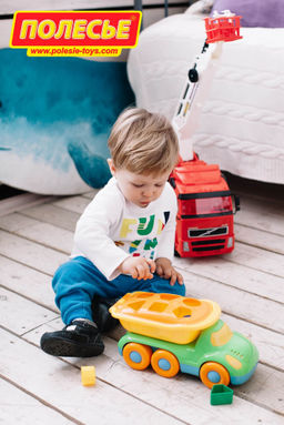 Дружок, автомобиль-самосвал логический - Полесье фото 15