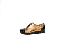 Туфли полуботинки EDART 101.115 bl.dark.gold  фото 2