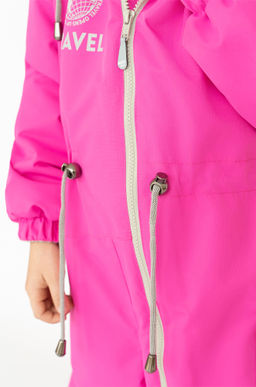 Комбинезон демисезонный розовый