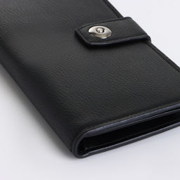 Портмоне мужское на магните, чёрное