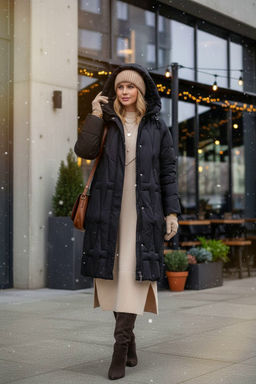 Зимняя куртка удлиненная, арт.28117