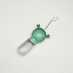 Поилка прогулочная 345 мл, зелёная - Пижон фото 3