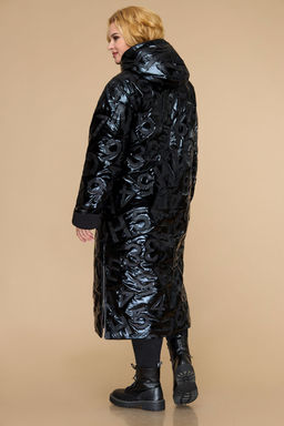 Пальто Svetlana Style 1826 черный+буквы