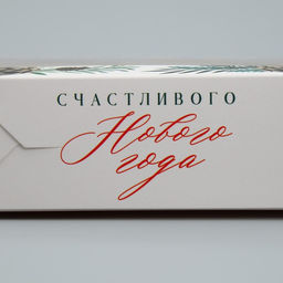 Цена за 5 шт. Коробка складная «Счастливого Нового года», 20×23×4 см