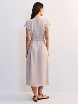 Платье миди с треугольным вырезом ZR2605012921-60 / Zarina