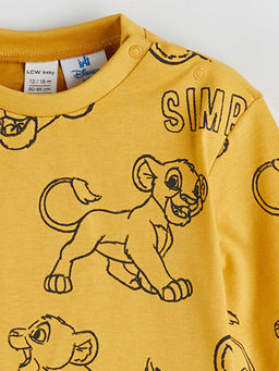 Aslan Kral Bask?l? Erkek Bebek Pijama Tak?m?